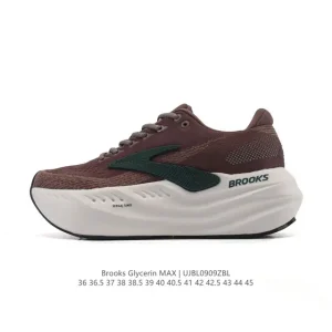 Brooks Glycerin Max Running Shoes with DNA Tuned Cushioning Technology