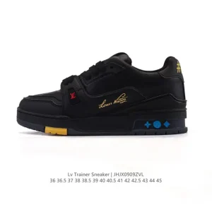 Louis Vuitton Trainer Sneaker Low Fashion Thick Sole Shoes