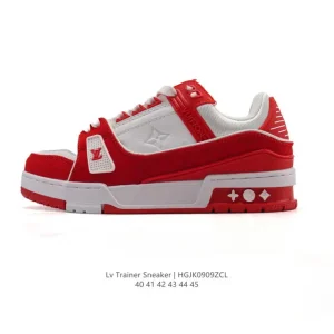 Louis Vuitton Trainer Sneaker Low Men's Fashion Luxury Shoes