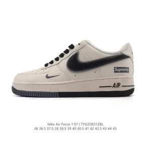 Nike Air Force 1 '07 Low White Leather Sneakers 2025 Snake Year Edition