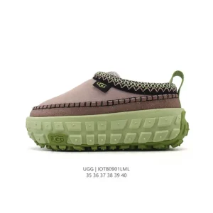 UGG Women's Winter Cozy Slipper with Wheel Sole and Waterproof Leather