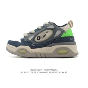 Ocai Pro Retro Vintage Chunky Sole Fashion Sneakers for Men and Women