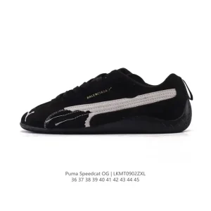 PUMA Speedcat OG Low-Top Racing Sneakers Vintage Leather