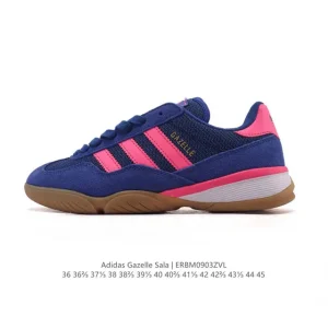 Adidas Originals Gazelle Vintage Leather Men's Retro Running Shoes