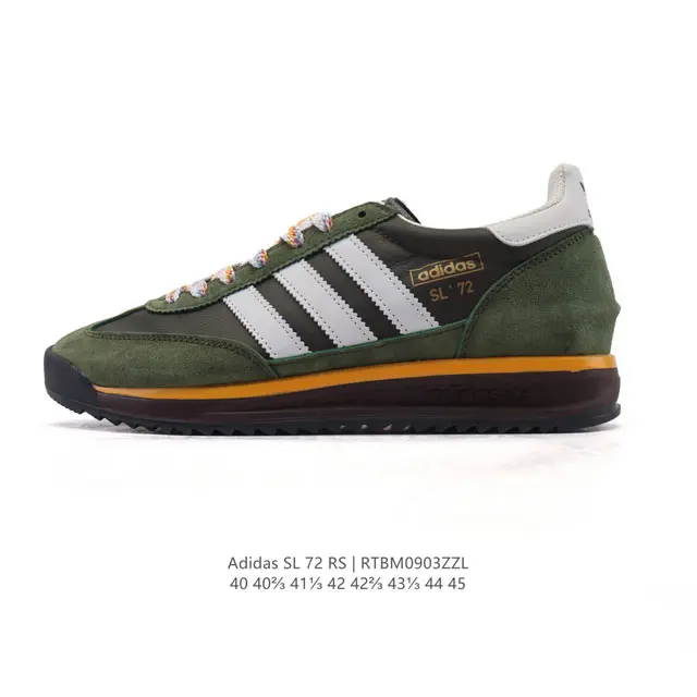 Adidas SL 72 Shoes Classic Retro Vintage Thin Sole Sneakers