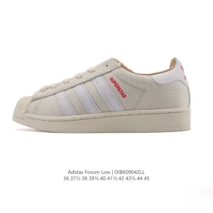 Adidas Superstar 2025 New Classic Shell Toe Canvas Sneakers for Men and Women