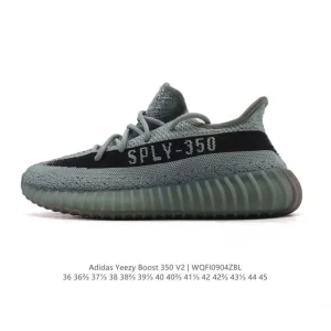 Adidas Yeezy Boost 350 V2 Primeknit Running Shoes with Boost Midsole