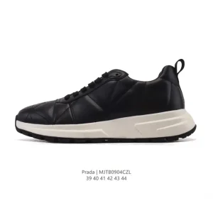 Prada Chunky Runner Men's Thick Sole Athletic Sneakers