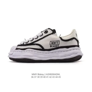 Mmy Maison Mihara Yasuhiro Blakey Canvas Low Sneakers