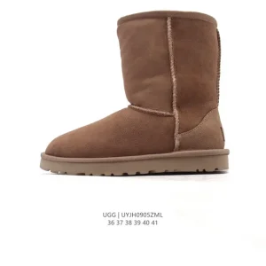 UGG Classic Short Waterproof Sheepskin Winter Boots for Women