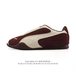 Puma Bella V2 Leather China Limited Edition Retro Low-Profile Sneakers