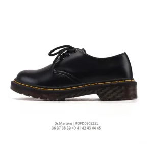 Dr Martens Classic Low-Top Leather Boots for Men and Women