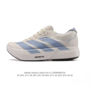 Adidas Adizero Adios Pro 4 Lightweight Running Shoes for Men and Women