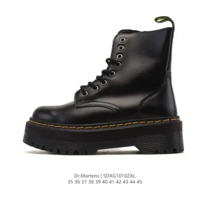 Dr Martens High-Top Leather Boots for Men and Women