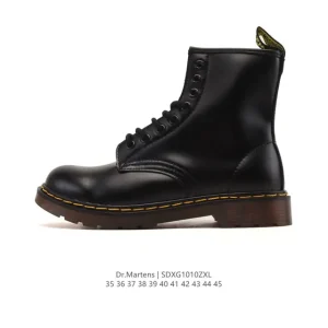 Dr Martens High-Top Leather Boots for Men and Women