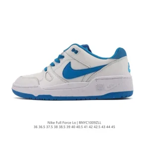 Nike Full Force Low Retro Leather Basketball Sneakers
