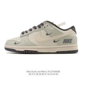 Nike Dunk Low Retro Leather Vintage Basketball Skateboarding Shoes
