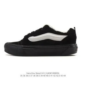 Vans Knu Skool VR3 LX Leather Canvas Chunky Sneaker