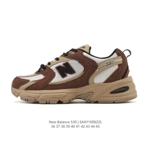New Balance 530 Vintage Retro Running Shoes with Thick Sole for Men and Women