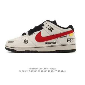 Nike SB Dunk Low Pro Skateboarding Shoes Vintage Leather