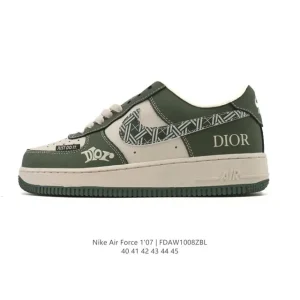 Nike Air Force 1 07 Low White Leather Sneakers for Men and Women