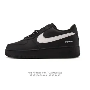Nike Air Force 1 Low 07 Classic White Leather Sneakers for Men and Women