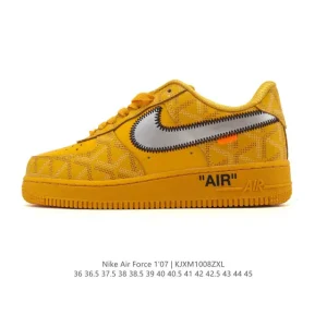 Nike Air Force 1 '07 Low Casual Sneakers with Air Cushioning