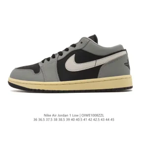 Jordan Air 1 Low Retro Basketball Shoes with Air Cushion