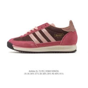 Adidas Sl 72 Shoes Classic Retro Vintage Thin Sole Sneakers
