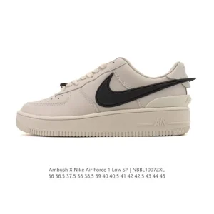 Nike Air Force 1 Low Ambush Collaboration Leather Sneakers
