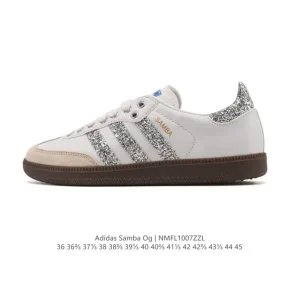 Adidas Samba Og Classic Leather Sneakers T-toe Unisex Shoes
