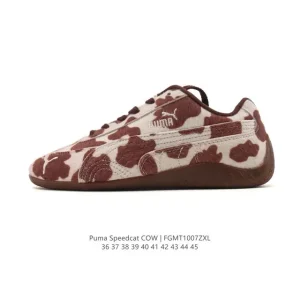 Puma Speedcat Og Retro Racing Sneakers with Thin Sole Design