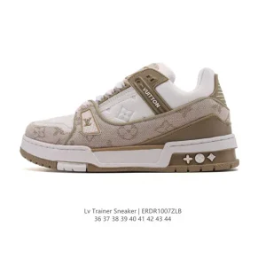 Louis Vuitton Trainer Sneaker Low Fashion Thick Sole Shoes for Men and Women