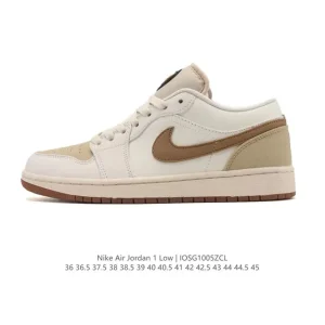 Jordan Air 1 Low Retro Basketball Shoes with Air Cushion