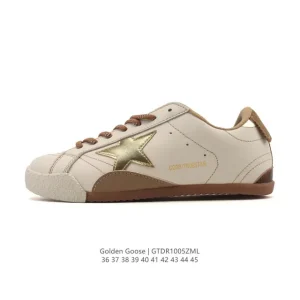 Golden Goose Sstar Dirty Star Leather Sneakers