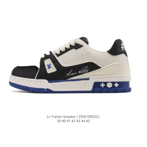 Louis Vuitton Trainer Sneaker Low Men's Luxury Fashion Shoes