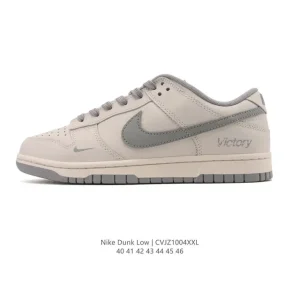 Nike SB Dunk Low Pro WG0508 Vintage Leather Skateboarding Shoes for Men and Women