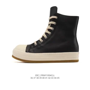 New Fashion Casual High Top Leather Boots for Men and Women