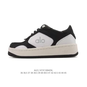 Alo Yoga Recovery Mode Sneaker White Comfortable Thick Sole Women's Shoes