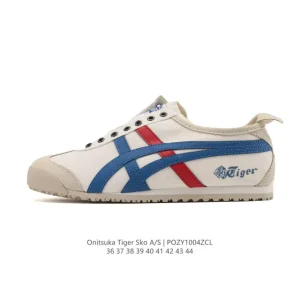 ASICS Onitsuka Tiger Mexico 66 Slip-On Canvas Unisex Casual Shoes