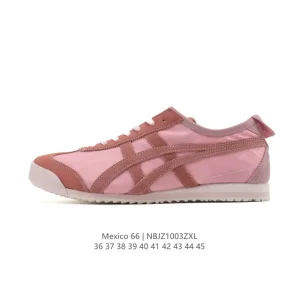 ASICS Onitsuka Tiger Mexico 66 Classic Vintage Sneakers for Men and Women