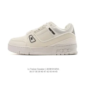Louis Vuitton Trainer Low Sneaker Fashion Thick Sole Platform Shoes