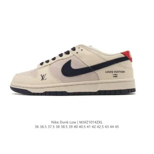 Louis Vuitton x Nike SB Dunk Low Pro Retro Skateboarding Shoes