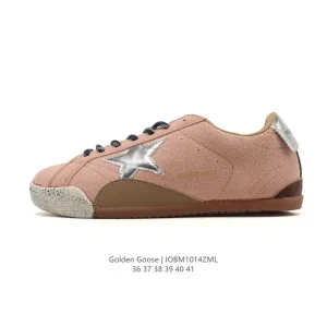 Golden Goose Sstar Dirty Leather Vintage Sneakers for Men and Women