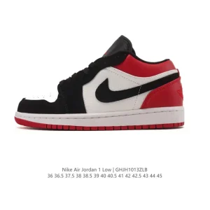 Jordan Air 1 Low Retro Classic Leather Sneakers