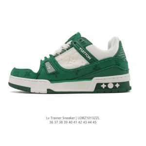 Louis Vuitton Trainer Low Sneaker Fashion Thick Sole Platform Shoes
