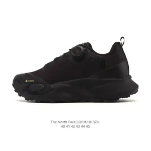 The North Face Men's Low-Top Hiking Shoes with Thick Sole and Breathable Fabric Upper