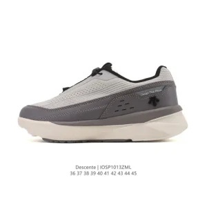 Descente Cron Racer Unisex Lifestyle Sneaker with Cushioning and Anti-Slip Sole