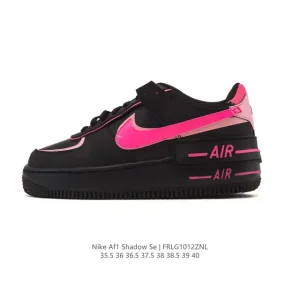 Nike Air Force 1 Shadow Low Platform Women's Shoes White Leather