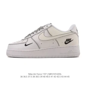 Nike Air Force 1 '07 Low CS5288 White Leather Sneakers for Men and Women